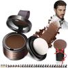 DENGWANG Waver loo Magic Root Cover Up, Waberlo Magic Root Cover Up, 30 Colors Hairline Contouring Shadow Powder with Mirror and Cushion, Can be Used on Hairline, Beard, Eyebrows (#1 Dark Brown) view 1