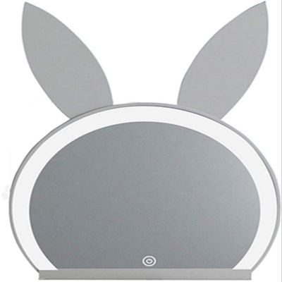 19.7-inch Makeup Mirror Cute Dressing Mirror Desktop PrincesMirror with Led Light Large Size Many ColorAre Available