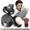 DENGWANG Waver loo Magic Root Cover Up, Waberlo Magic Root Cover Up, 30 Colors Hairline Contouring Shadow Powder with Mirror and Cushion, Can be Used on Hairline, Beard, Eyebrows (#4 Gray) view 1