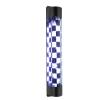 AngelcityCC Barber Pole Black White LED Light, 34 in Traditional Barber Shop Rotating Light Sign Light Box Rainproof Hairdressing Salon Wall Lamp view 1