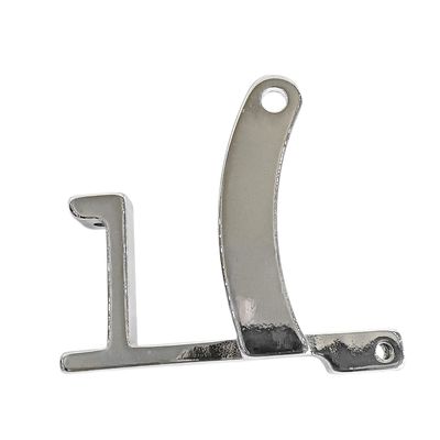 1PC Chrome Plated 1018 Low Carbon Steel Iron Tattoo Machine Frame with Brass Binding Post US 8-32 Thread Fit 1.25INCH Coil FIEP-14
