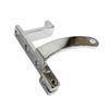 1PC Chrome Plated 1018 Low Carbon Steel Iron Tattoo Machine Frame with Brass Binding Post US 8-32 Thread Fit 1.25INCH Coil FIEP-14 view 3