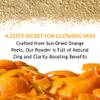 Hebhac Herbs Orange Peel Powder For Skin Care, Face Scrub, Facial Mask, 100% Pure & Natural Orange Peel Powder | Free from colours and Preservatives. (100g) view 4