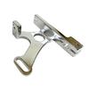 1PC Chrome Plated 1018 Low Carbon Steel Iron Tattoo Machine Frame with Brass Binding Post US 8-32 Thread Fit 1.25INCH Coil FIEP-24 view 3