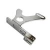 1PC Chrome Plated 1018 Low Carbon Steel Iron Tattoo Machine Frame with Brass Binding Post US 8-32 Thread Fit 1.25INCH Coil FIEP-24 view 4