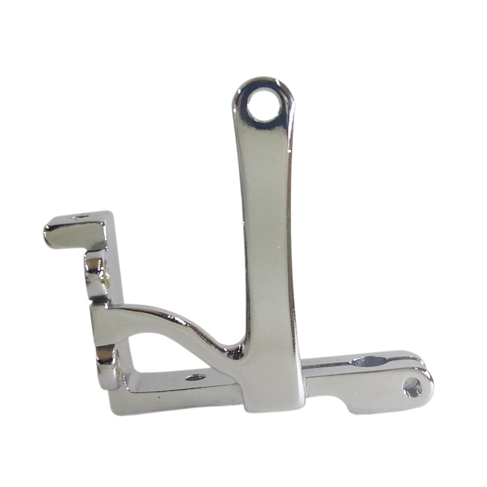 1PC Chrome Plated 1018 Low Carbon Steel Iron Tattoo Machine Frame with Brass Binding Post US 8-32 Thread Fit 1.25INCH Coil FIEPH-01