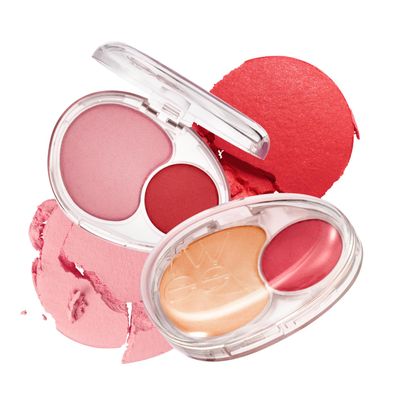 fwee Mellow Dual Blush | RD02 Another Me | Dual Color, Jelly Texture, 12 Colors, Longwear, Long-lasting | 7.2g