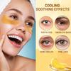 30 Pairs Lip Mask & Eye Mask, 24K Gold Crystal Gel Collagen Eye Patches for Puffy Eyes, Chapstick Bulk, Anti Wrinkle Patches for Lip, Hangover Kit, Bulk Gifts, Bulk Gifts for Coworkers, Cheer Gifts view 2