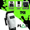 TPOB Play Barber Hair Clippers for Men 7500 RPM with Rubber Grips (White) view 3