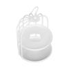 Culnflun Wax Seal Warmer Black Birdcage Style Hanging Hook Strong Metal Decorative Sealing Wax Furnace for DIY Crafts (White) view 3