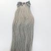 Generic Grey Human Hair Wavy Weave Bundles, 100 Grams, Pack of 1, Natural Grey Salt and Pepper Extensions, Indian Human Hair Wavy (Light Grey 30% Black 70% White, 12 Inches) view 4