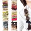 30Pcs Girls Hair Bows For Women Pony Tails Hair Ties No Damage,Sweet Hair Bow Ponytail Holders Hair Bands Soft Hairties Colorful Bowknot Hair Elastics Hairbands Hair Tie Cute Hair Accessories view 1