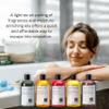 Assorted Bubble Bath Collection (Set of 5) by Nabila K - Forest Experience, Sunshine Zest, Rose Garden, Sweet Surrender, Heart of Provence - Essential Oils with Natural Ingredients - 16 oz view 4