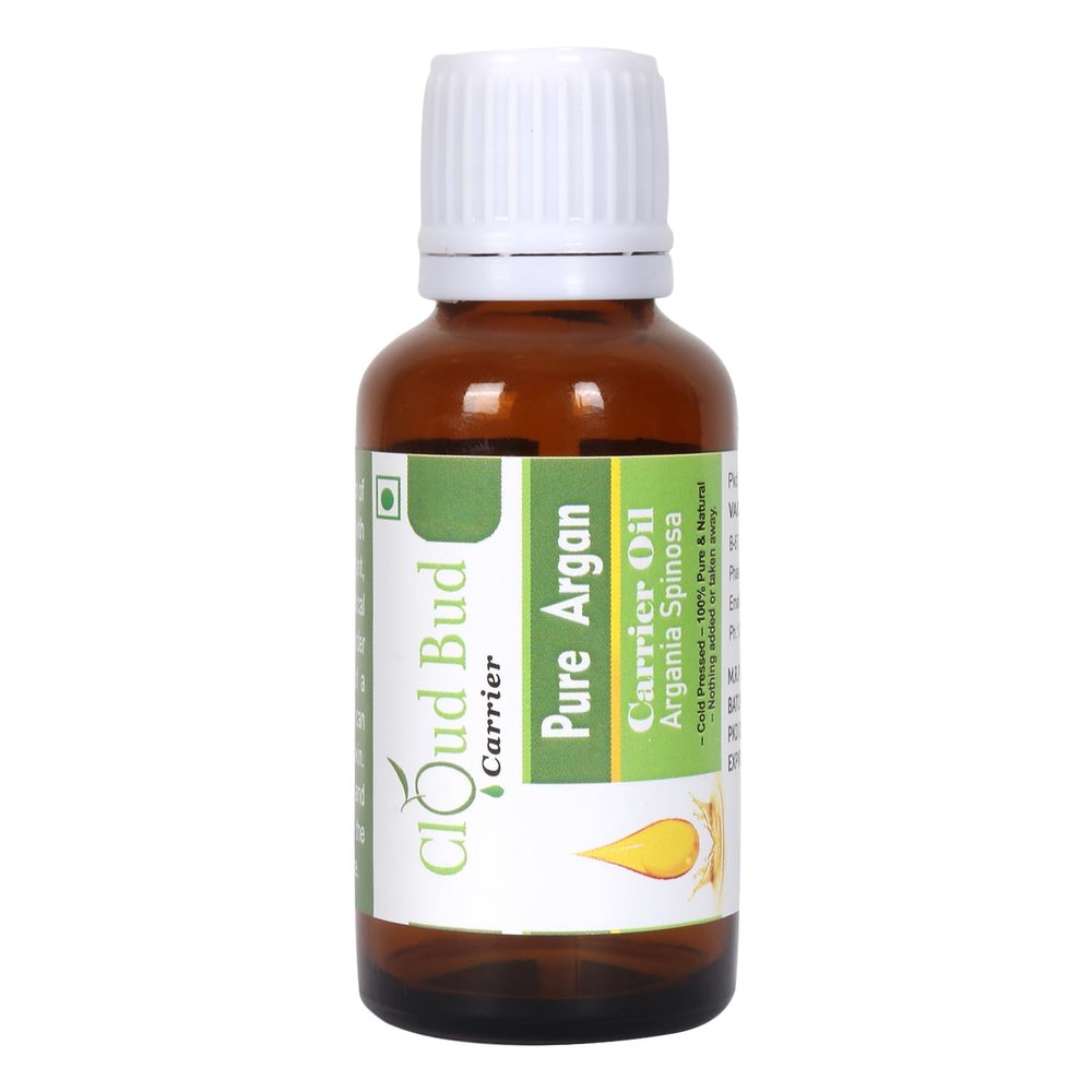 Cloud Bud Pure Argan Carrier Oil 5ml 0.169oz Argania Spinosa 100% Pure and Natural Cold Pressed
