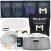 Maxpearl Waxing Kit for Men, Silicone Liner with Hard Wax Beads (1.65LB total) & Wax Accessories for All Body Use - Nose, Eyebrows, Face, Mustache, Underarms, Back, Chest, Legs and More view 1