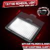 Polarized LED Tattoo Work Light Tattoo Light with Tattoo Vision Lenses and Extra Frame for Exceptional Clarity Eliminating Shadows to See Every Minute Detail with Utmost Precision not Included Stand view 3