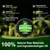 Beard Balm-2X Concentration Biotin -Styles, Growth, Strengthens & Softens Beards and Mustaches - Natural Beard Conditioner Wax with Organic Shea Butter, Argan & Jojoba Oils view 3