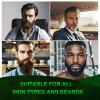 Beard Balm-2X Concentration Biotin -Styles, Growth, Strengthens & Softens Beards and Mustaches - Natural Beard Conditioner Wax with Organic Shea Butter, Argan & Jojoba Oils view 4