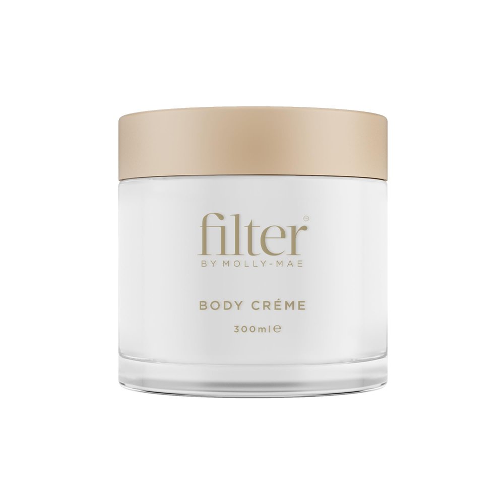 FILTER BY MOLLY-MAE Body Crme | Ultra-Hydrating Body Moisturizer for Women | Tan Extender, Enriched with Shea Butter & Natural Oils | Skin Moisturizer