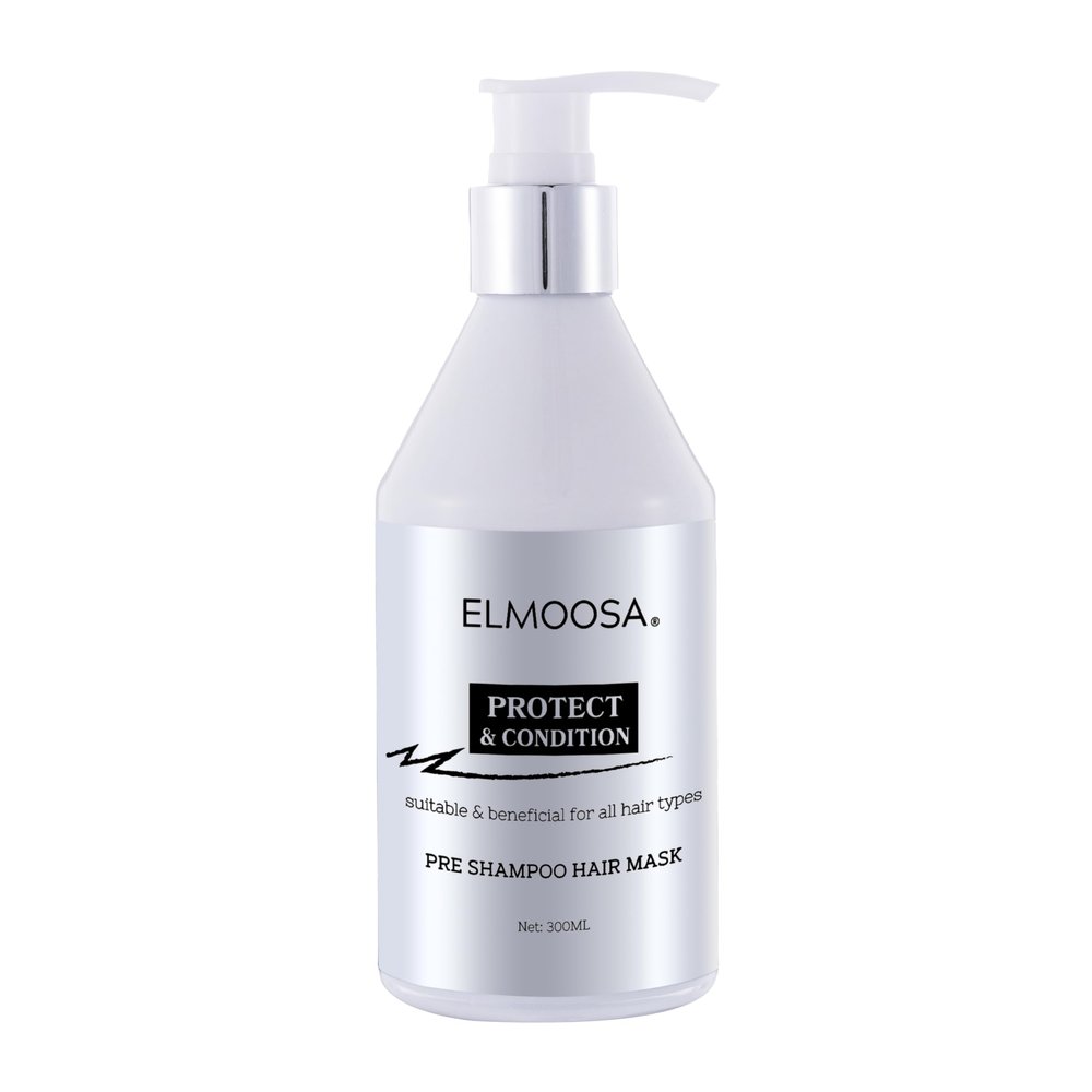 ELMOOSA Caviar Pre-Shampoo Treatment Hair Mask - Repair Bleached Hair, Cold-Pressed Extract, For Permed/Damaged Hair/Caviar Hair Treatment/Heat Protect Hair Mask