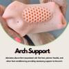 Arch Moisturizing Socks  Hydrating Gel-Lined Spa Socks for Soft, Smooth Feet  Treat Dry, Cracked Heels & Rough Skin, Unisex (Large, 2 Pairs) view 3