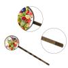 4 Pieces Bobby Pins Hair Clips for Women, a Set of Vegetables and Fruits Decorative Hairpin Hair Barrettes for Girls, Elegant Brown Hair Accessories view 3