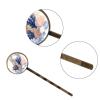 4 Pieces Bobby Pins Hair Clips for Women, Cute Underwater Seashells Corals Decorative Hairpin Hair Barrettes for Girls, Elegant Brown Hair Accessories view 3