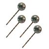 4 Pieces Bobby Pins Hair Clips for Women, Cute Variety of Dog Faces Decorative Hairpin Hair Barrettes for Girls, Elegant Brown Hair Accessories view 1