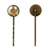 4 PCS Womens Hair Barrettes, Butterfly Moon Botanical Flower Plant Long Bobby Hair Pins for Girls, Stainless Steel Hair Clips Headwear Styling Tools Hair Accessories view 2