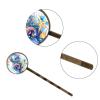 4 Pieces Bobby Pins Hair Clips for Women, Cute Seahorse Fishes Starfish Sea Shells Decorative Hairpin Hair Barrettes for Girls, Elegant Brown Hair Accessories view 3