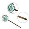 4 PCS Womens Hair Barrettes, Sea Blue Waves Long Bobby Hair Pins for Girls, Stainless Steel Hair Clips Headwear Styling Tools Hair Accessories view 3