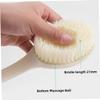Lotion Applicator for Back Cream Applicator Sponge Long Handle Bath Brush Scrubber for Bath Body Lotion 29.5 * 8.5cm Beige view 2