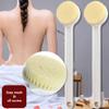 Lotion Applicator for Back Cream Applicator Sponge Long Handle Bath Brush Scrubber for Bath Body Lotion 29.5 * 8.5cm Beige view 4