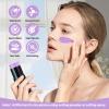 Go Ho Cream-Blendable Pastel Purple Face Paint Stick (1.06 Oz),Full-coverage Light Purple Body Paint Stick for Adults Children Halloween Cosplay SFX Ursula Makeup,Waterproof view 4