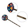 4 PCS Womens Hair Barrettes, Cute Planets Solar System Space with Stars Pattern Long Bobby Hair Pins for Girls, Stainless Steel Hair Clips Headwear Styling Tools Hair Accessories view 3
