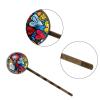 4 PCS Womens Hair Barrettes, Graffiti with Abstract Red Hearts Long Bobby Hair Pins for Girls, Stainless Steel Hair Clips Headwear Styling Tools Hair Accessories view 3