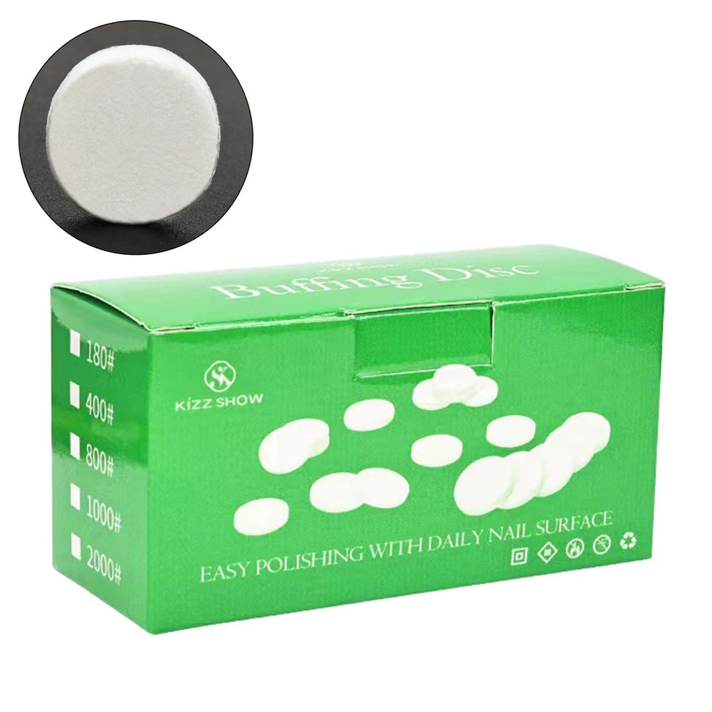 50Pack Buffing Disc For Manicure Pedicure Foot Care Tools Foot Pedicure Disk Replaceable Sandpaper Pedicure Pads