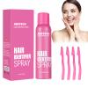 Hair Identifier Spray for Face Shaving Dermaplaning Tool Skin Body Dermaplaning Spray for Women with 4 Face Razor for Face Shaver Hair Removal Kit Excess Hair Dermaplane Razor for Women Face view 1
