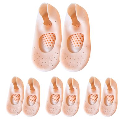 Arch Moisturizing Socks  Hydrating Gel-Lined Spa Socks for Soft, Smooth Feet  Treat Dry, Cracked Heels & Rough Skin, Unisex (Small, 3 Pairs)