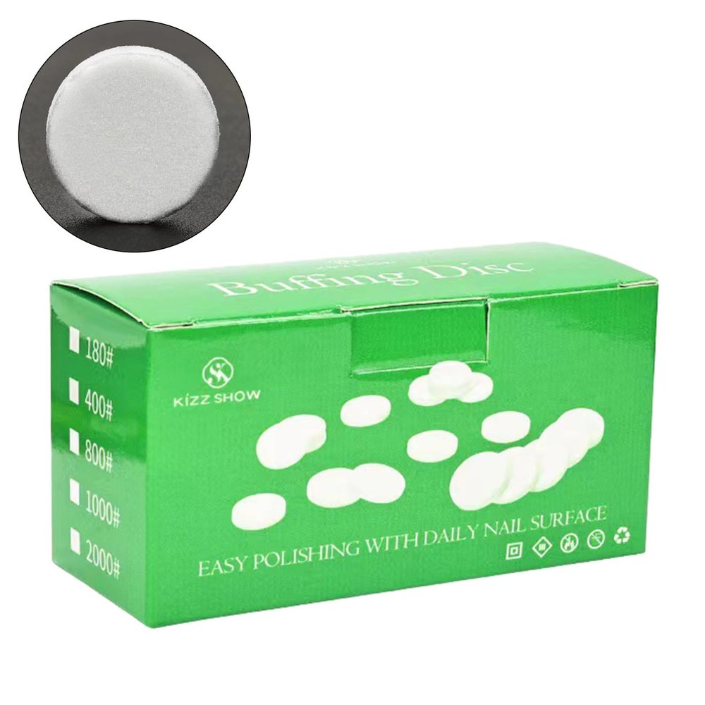 50Pack Buffing Disc For Manicure Pedicure Foot Care Tools Foot Pedicure Disk Replaceable Sandpaper Pedicure Pads