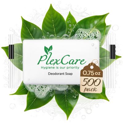 500 Pack Pleasant Scent 0.75 oz Bar Soap, Hotel Travel Size, Individually Wrapped, Bulk Amenities and Toiletries for Hospitality
