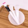5 Sets Facial Mask Mixing Bowl with Spatula & Measuring Spoon & Brush Facemask Bowl Mud Mask Mixing Bowl DIY Skin Care Mixing Tool Kit for Lady Women Home Beauty Salon Use, White view 4