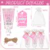 Dansib 48 Sets Winter Baby Shower Hand Cream Gift Party Favors for Guests Gift Bulk Mini Travel Size Hand Lotion Set for Guests(Cold Outside) view 3