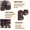 Habiliana Bundles Human Hair 22 24 26 Inch Body Wave P4/GREY Human Hair Bundles 11A Unprocessed Brazilian Virgin Quick Weave Hair Extensions for Black Women view 3