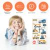10 Sheets Cars and Trucks Temporary Tattoos for Kids, Mixed Styles Car Temporary Tattoos Construction Vehicle Tattoos for Kids Birthday Party Supplies Gift Bag Fillers view 3