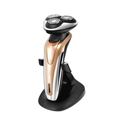 ALQPPM Mens Electric Razor for Men Electric Face Shavers Rechargeable Shaving Men's Cordless Razors Waterproof Wet Dry 4 in 1 Rotary Shavers Beard Nose Mustache Trimmer USB Charging