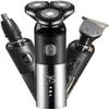 ALQPPM Electric Razor for Men's, 3 Head Electric Shaver for Men 3D Electric Razor Waterproof Beard Trimmer Cutter for Men Shaving Machine Recharge LED Display view 1