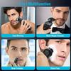 ALQPPM Electric Shaver for Men Rechargeable 4 in 1 Rotary Razors Beard Trimmer Face Shavers Waterproof Wet & Dry Cordless view 2