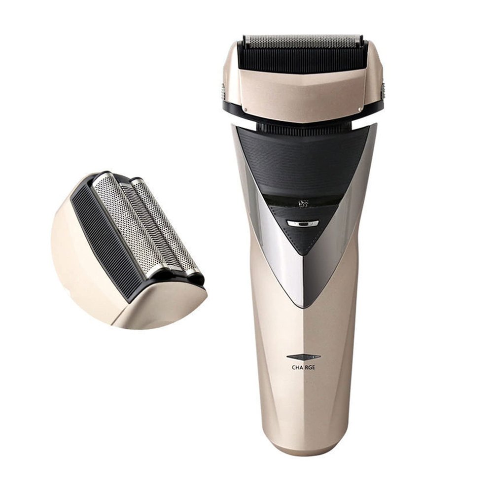 ALQPPM Electric Razor for Men, Wet & Dry Shaver, Cordless Men's Grooming - Rechargeable - Whole Body Washing Men's Razor