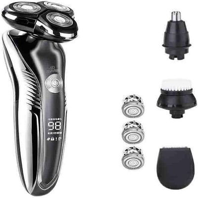 ALQPPM Electric Razor for Men's, Men's Shaver Electric Razor for Men Trimmer for Men Hair Cutting Machine Safety Razor USB Charger Nose Shaver Washable